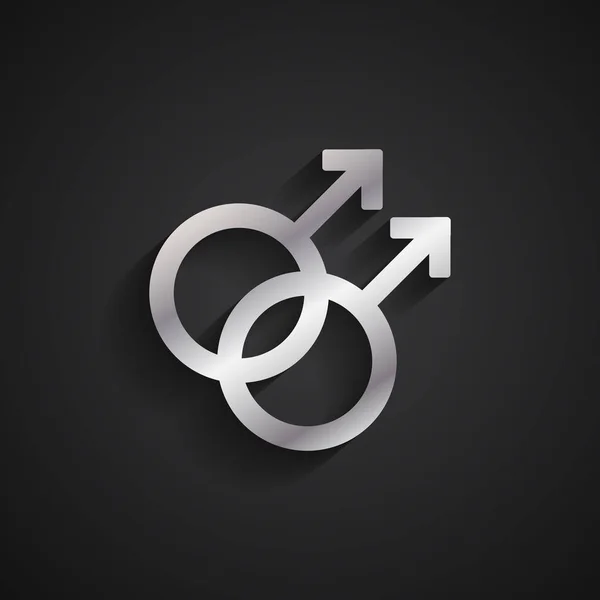 Homoszexuális nemi szimbólum — Stock Vector