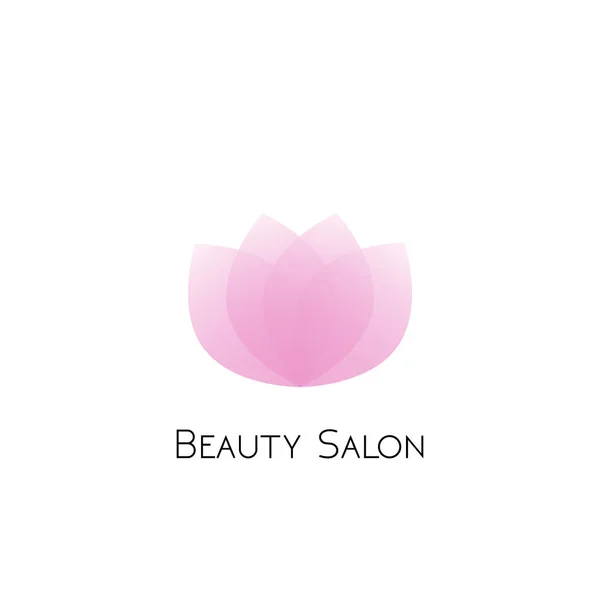 Logo salón de belleza — Vector de stock