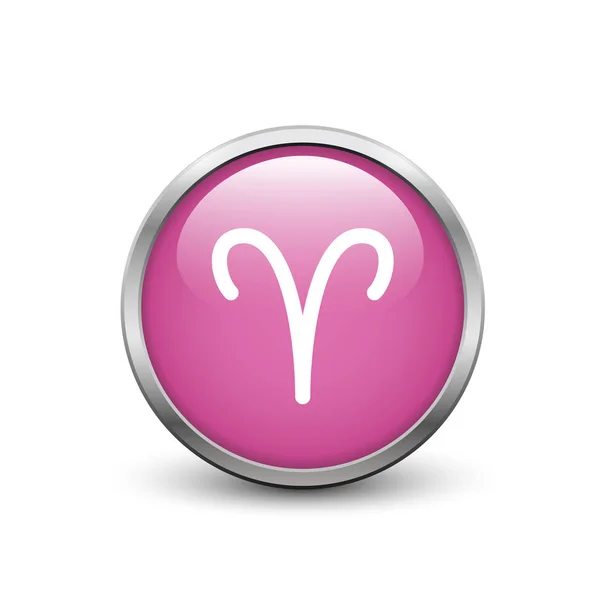 Aries zodiac symbool — Stockvector