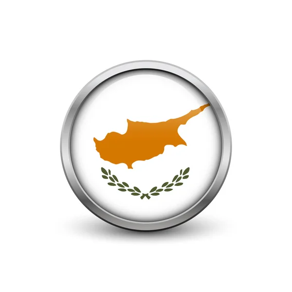 Bandiera di Cyprus — Vettoriale Stock