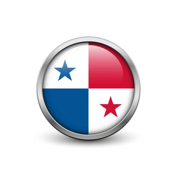 Drapeau de Panama — Image vectorielle