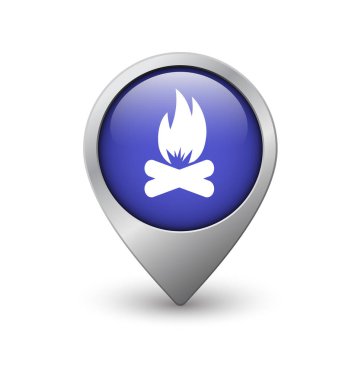 Şenlik ateşi harita işaretçi