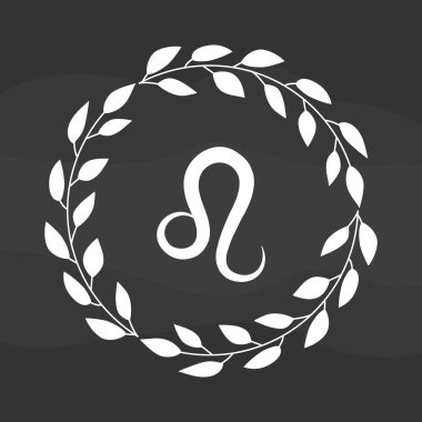 El çizim rustik zodyak simgesi