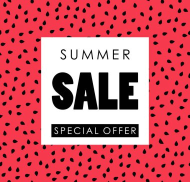 'Yaz satış' vektör çizim 