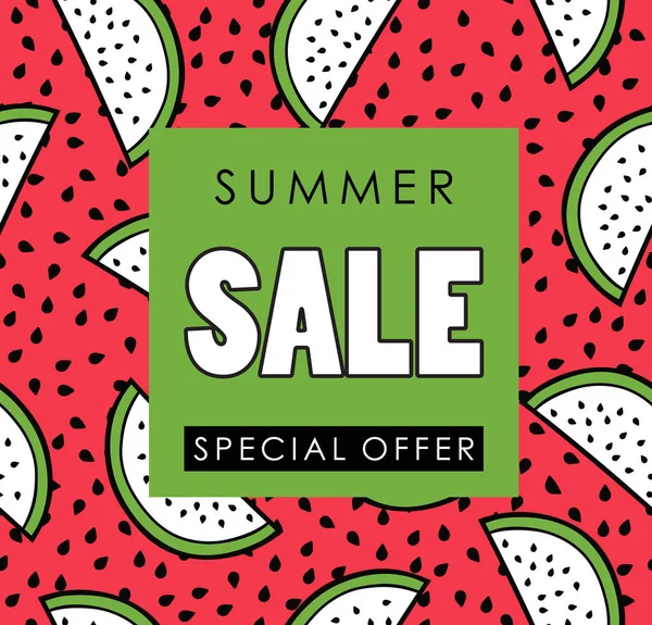 'Yaz satış' vektör çizim 