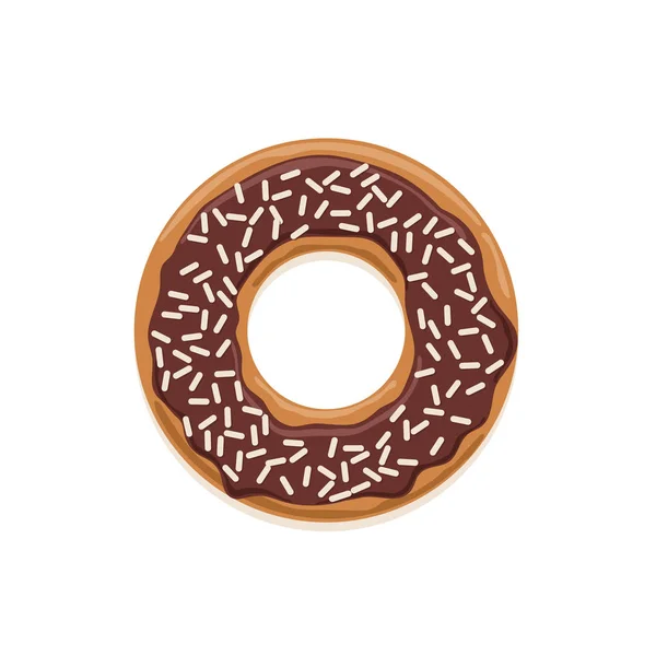 Ícone de vetor de donut envidraçado —  Vetores de Stock