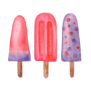 Sulu Boya meyve dondurma