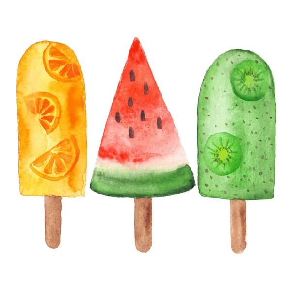 Sulu Boya meyve dondurma