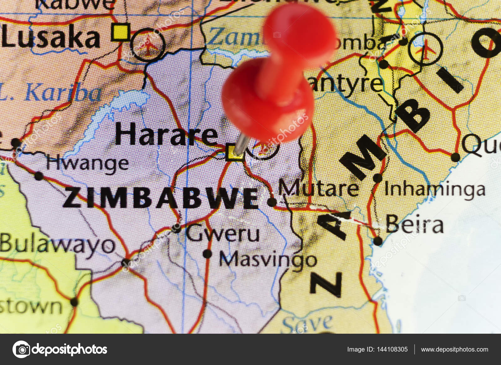Harare capital city of Zimbabwe Stock Photo by ©llucky78 144108305