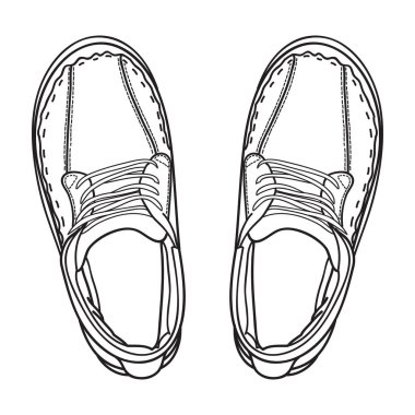 el çekilmiş spor ayakkabı