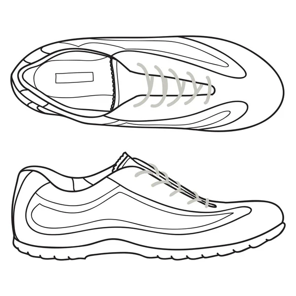 el çekilmiş spor ayakkabı