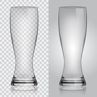 şeffaf bira cam.