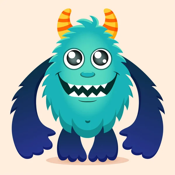 Cute cartoon monster — Stockvector