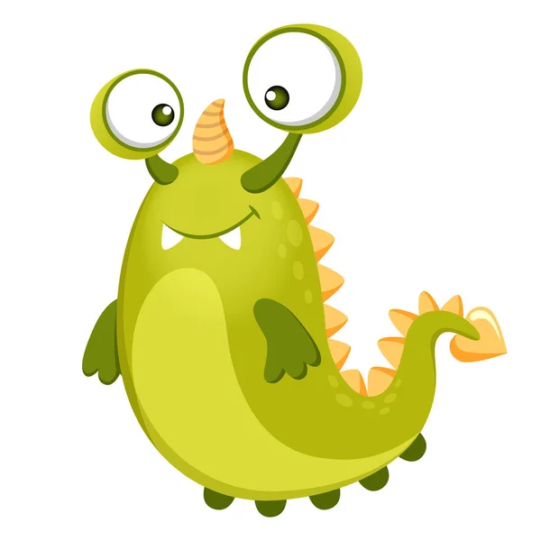 Nettes Cartoon-Monster — Stockvektor