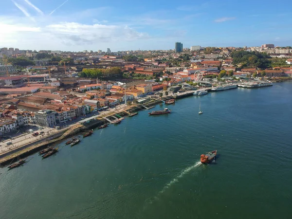 Pohled Město Porto Dronu — Stock fotografie