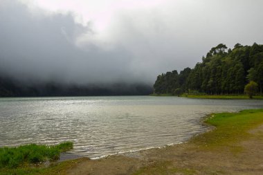 The lakes of Sete Cidades, Azores