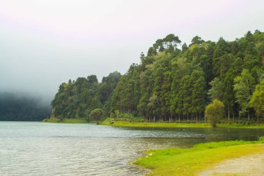 The lakes of Sete Cidades, Azores