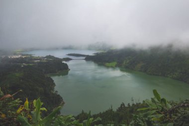 The lakes of Sete Cidades, Azores