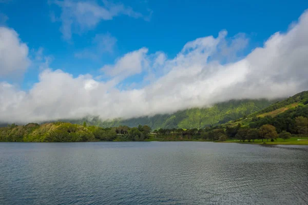 The lakes of Sete Cidades, Azores
