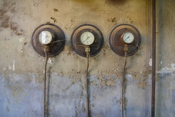 Tools Abandoned Heating Plant — ストック写真