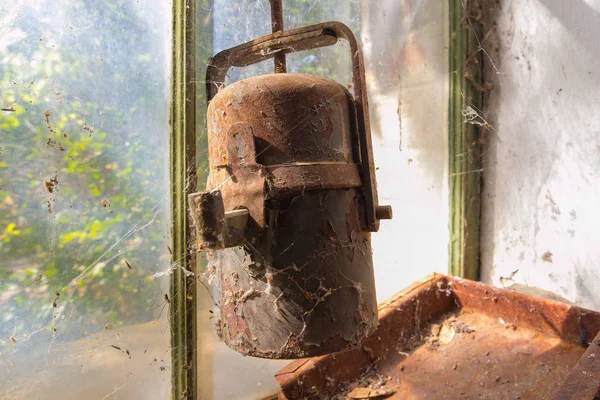 Ferramentas Instalações Aquecimento Abandonadas — Fotografia de Stock