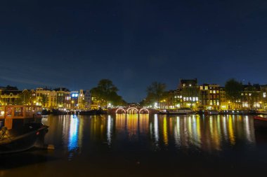 Amsterdam sokakları, Hollanda.