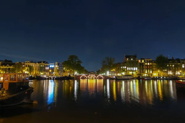 Las Calles Amsterdam Países Bajos — Foto de Stock