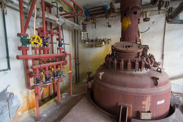 Fábrica Productos Químicos Abandonados Budapest Hungría — Foto de Stock