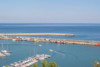 Romanya 'nın Köstence kentinin manzarası