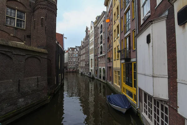 Les Rues Amsterdam Pays Bas — Photo