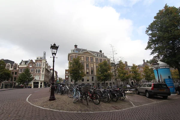 Les Rues Amsterdam Pays Bas — Photo