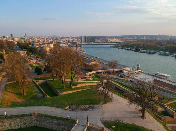 Die Alte Festung Kalemegdan Belgrad Serbien — Stockfoto
