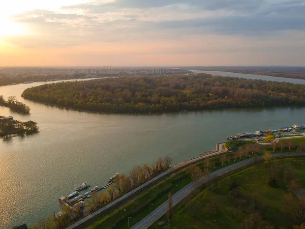 Sırbistan Belgrad Kentindeki Eski Kalemegdan Kalesi — Stok fotoğraf