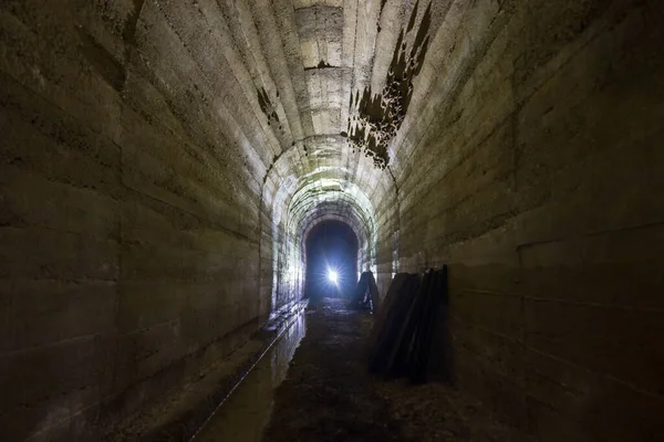 Túnel Abandonado Fábrica Subterránea Serbia — Foto de Stock