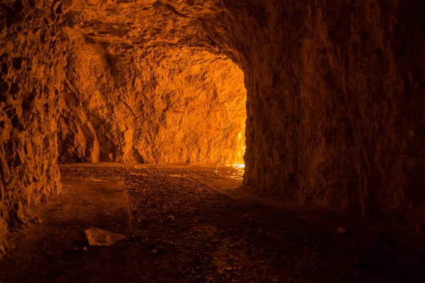 Túnel Abandonado Fábrica Subterránea Serbia — Foto de Stock