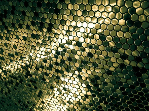abstract dot pixels gold black with lights and shadow  backgroun