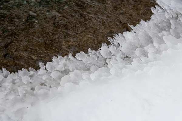 Buz Küpü Nehir Kıyısı — Stok fotoğraf