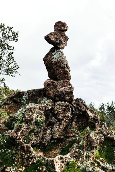 Balanced Rocks up on the mountain, USA — Stock Photo, Image