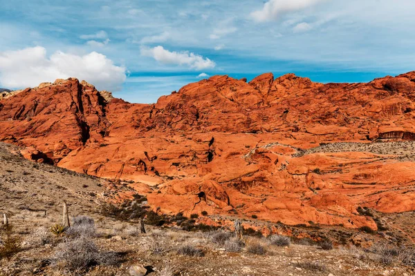 빨간 바위, 미국의 아름 다운 풍경 — 스톡 사진