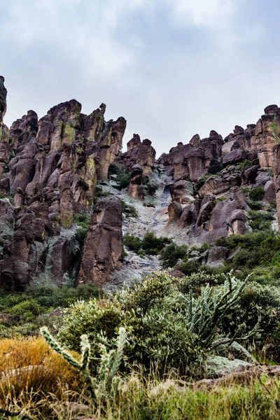 Landscape and rocks in desert of Arizona, USA