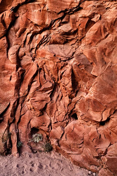 Montagna verticale Cliff Wall Texture e sfondo — Foto Stock