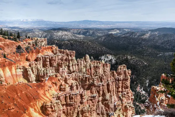 Táj Lenyűgöző Hoodoos Bryce Canyon National Park Állami Utah Amerikai — Stock Fotó