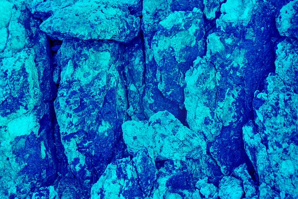 Blue aquamarine stone background and texture, colored natural pa
