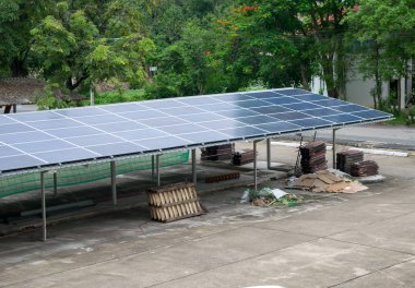 Güneş çatı otopark