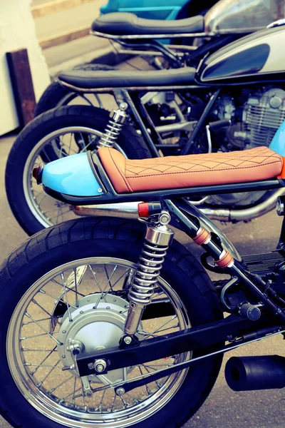 Motocicleta retro clássico — Fotografia de Stock