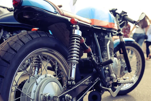 Klasické retro motocykl Royalty Free Stock Fotografie
