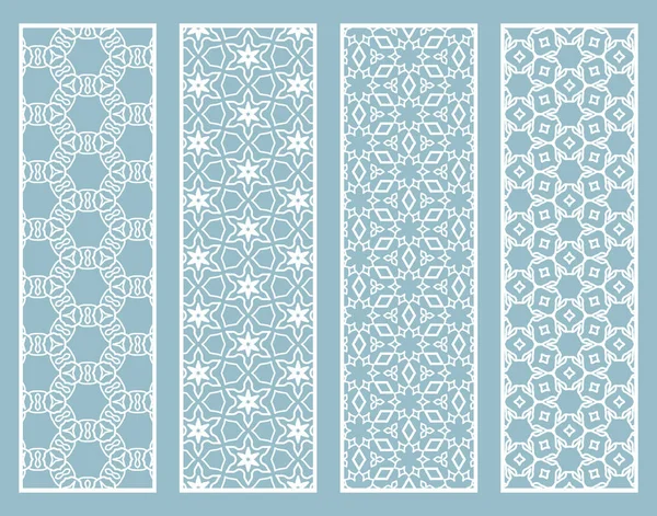 Decoratieve geometrische lijnranden met herhalende textuur Stockillustratie