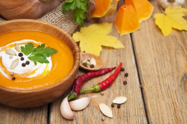 Balkabağı çorbası