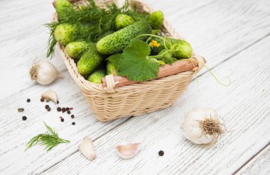 Salatalık hazırlanması