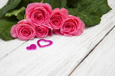 Güzel pembe güller